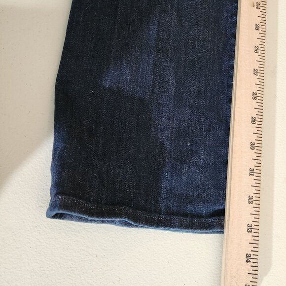 Hudson Beth Baby Boot Jeans Dark Wash Bootcut Size 28 actual 31 - Picture 11 of 14